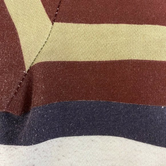 OP Ocean Pacific Women’s  Striped Sweater Zip Up - Picture 9 of 12